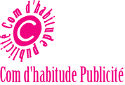 logo Com D'habitude Publicite