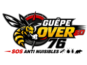 logo Guêpe Over76 Sos Antinuisibles