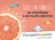LOGO PAMPLEMOUSSE COMMUNICATION ANNECY