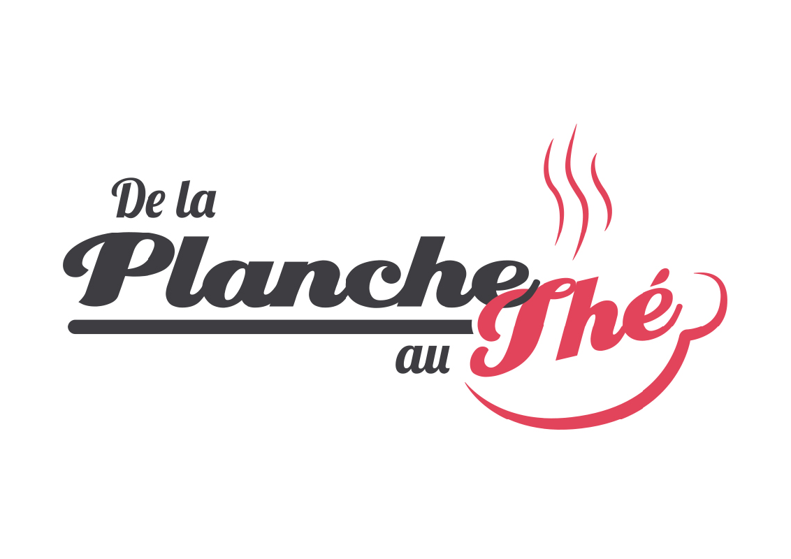 Création du logo du restaurant De la Planche au Thé.